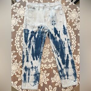 Madewell Acid Wash Perfect Vintage Crop Jean size 30